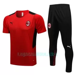 Camisolas de Treino AC Milan Homem 2022/23 Vermelha Camisolas de Treino AC Milan Homem 2022/23 Vermelha