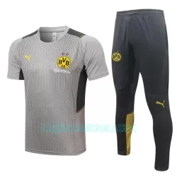 Camisolas de Treino BVB Borussia Dortmund Homem 2022/23 Cinza Claro Camisolas de Treino BVB Borussia Dortmund Homem 2022/23 Cinza Claro