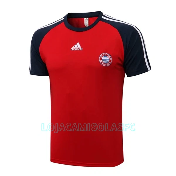Camisolas de Treino FC Bayern de Munique Homem 2022/23 Azul Vermelho