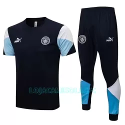 Camisolas de Treino Manchester City Homem 2022/23 Azul Camisolas de Treino Manchester City Homem 2022/23 Azul