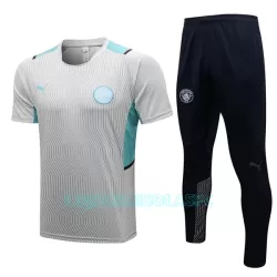 Camisolas de Treino Manchester City Homem 2022/23 Cinza Claro Camisolas de Treino Manchester City Homem 2022/23 Cinza Claro