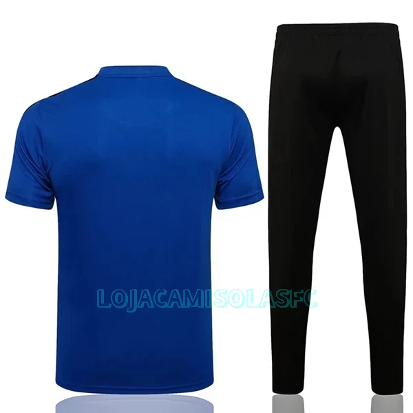 Camisolas de Treino Manchester United Champions League Homem 2022/23 Azul