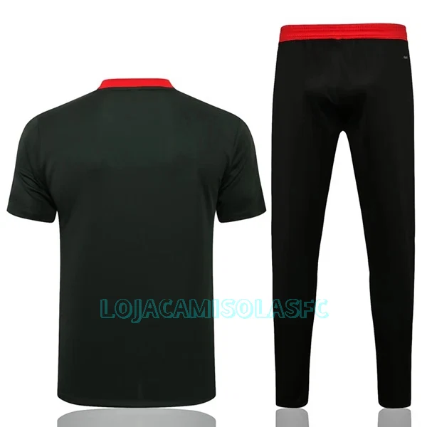 Camisolas de Treino Manchester United Homem 2022/23 Verde Escuro