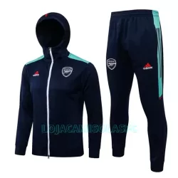 Casaco Capuz Treino Arsenal Homem 2022/23 Azul Casaco Capuz Treino Arsenal Homem 2022/23 Azul