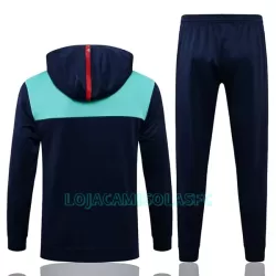 Casaco Capuz Treino Arsenal Homem 2022/23 Azul