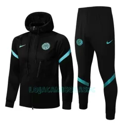 Casaco Capuz Treino Inter Milan Homem 2022/23 Preta Casaco Capuz Treino Inter Milan Homem 2022/23 Preta