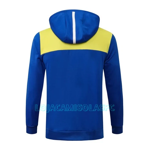 Casaco Capuz Treino Juventus Homem 2022/23 Azul