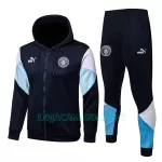 Casaco Capuz Treino Manchester City Homem 2022/23 Azul