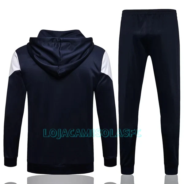 Casaco Capuz Treino Manchester City Homem 2022/23 Azul