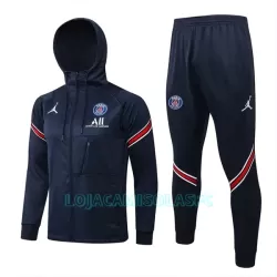 Casaco Capuz Treino Paris Saint-Germain Homem 2022/23 Azul Casaco Capuz Treino Paris Saint-Germain Homem 2022/23 Azul