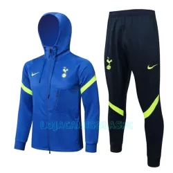Casaco Capuz Treino Tottenham Hotspur Homem 2022/23 Azul Casaco Capuz Treino Tottenham Hotspur Homem 2022/23 Azul