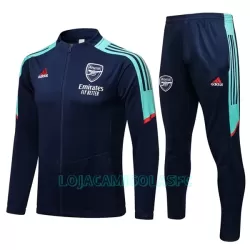 Casaco de Treino Conjunto Arsenal Champions League Homem 2022/23 Azul Casaco de Treino Conjunto Arsenal Champions League Homem 2022/23 Azul