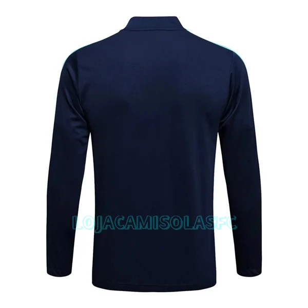 Casaco de Treino Conjunto Arsenal Champions League Homem 2022/23 Azul