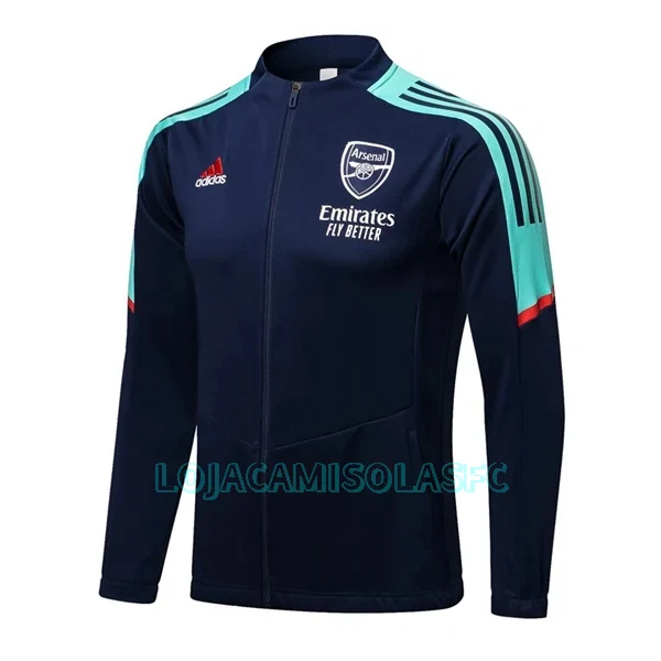 Casaco de Treino Conjunto Arsenal Champions League Homem 2022/23 Azul