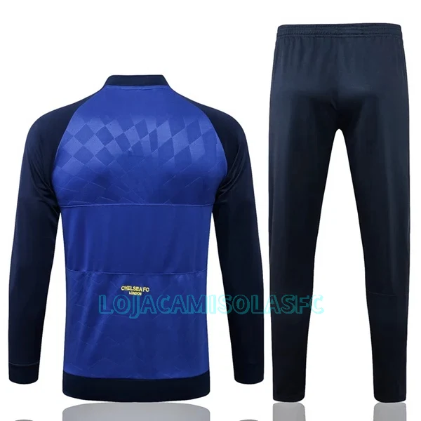 Casaco de Treino Conjunto Chelsea Homem 2022/23 Azul
