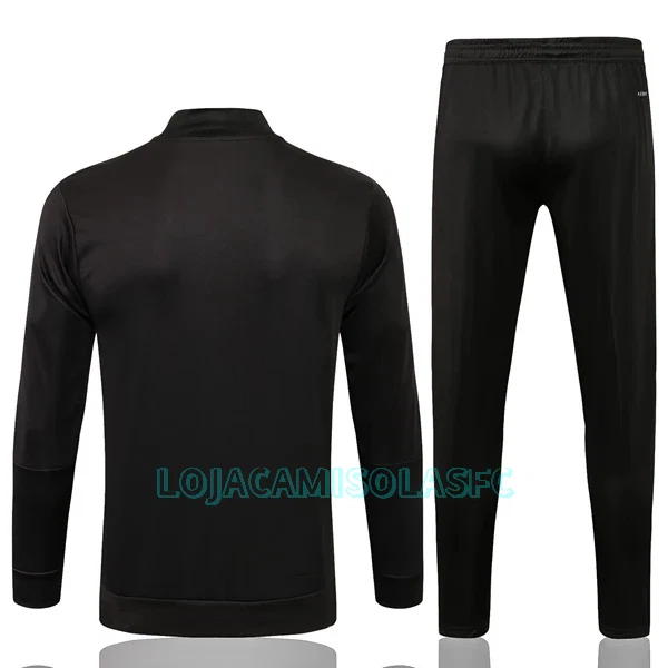 Casaco de Treino Conjunto Juventus Criança 2022/23 Preto Amarelo