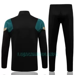 Casaco de Treino Conjunto Liverpool Criança 2022/23 Preto Verde