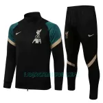 Casaco de Treino Conjunto Liverpool Homem 2022/23 Preto Verde