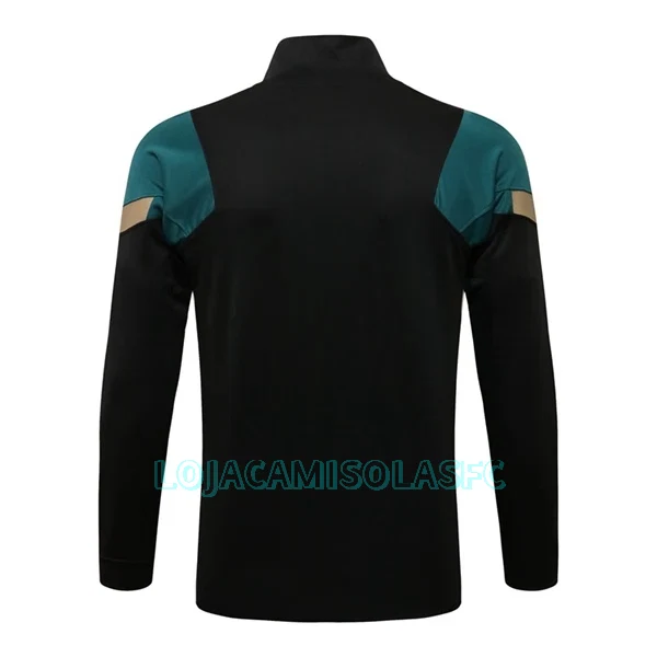Casaco de Treino Conjunto Liverpool Homem 2022/23 Preto Verde