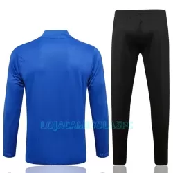 Casaco de Treino Conjunto Manchester United Criança 2022/23 Azul