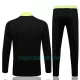 Casaco de Treino Conjunto Manchester United Criança 2022/23 Preto Amarelo