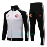 Casaco de Treino Conjunto Manchester United Homem 2022/23 Preta Branca