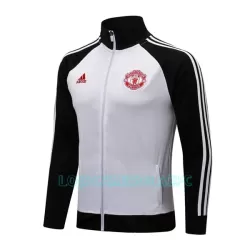 Casaco de Treino Conjunto Manchester United Homem 2022/23 Preta Branca