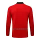 Casaco de Treino Conjunto Manchester United Homem 2022/23 Preta Vermelha