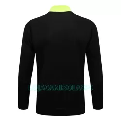 Casaco de Treino Conjunto Manchester United Homem 2022/23 Preto Amarelo