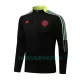 Casaco de Treino Conjunto Manchester United Homem 2022/23 Preto Amarelo