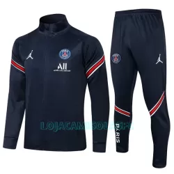 Casaco de Treino Conjunto Paris Saint-Germain Criança 2022/23 Azul Casaco de Treino Conjunto Paris Saint-Germain Criança 2022/23 Azul