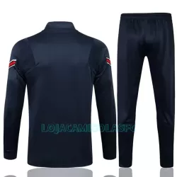 Casaco de Treino Conjunto Paris Saint-Germain Criança 2022/23 Azul