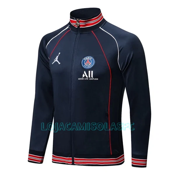 Casaco de Treino Conjunto Paris Saint-Germain Homem 2022/23 Azul Vermelho