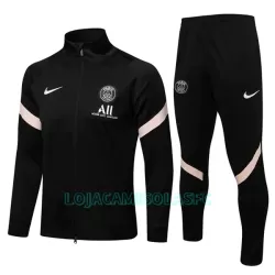 Casaco de Treino Conjunto Paris Saint-Germain Homem 2022/23 Preto Branco Casaco de Treino Conjunto Paris Saint-Germain Homem 2022/23 Preto Branco