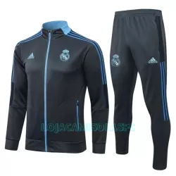 Casaco de Treino Conjunto Real Madrid Homem 2022/23 Azul Cinza Escuro Casaco de Treino Conjunto Real Madrid Homem 2022/23 Azul Cinza Escuro