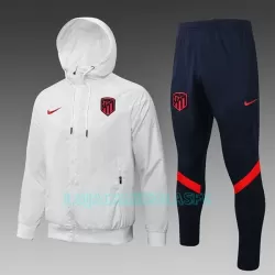 Jaqueta de treino Fato Windrunner Atlético Madrid Homem 2022/23 Branca Jaqueta de treino Fato Windrunner Atlético Madrid Homem 2022/23 Branca