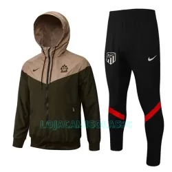 Jaqueta de treino Fato Windrunner Atlético Madrid Homem 2022/23 Verde Jaqueta de treino Fato Windrunner Atlético Madrid Homem 2022/23 Verde