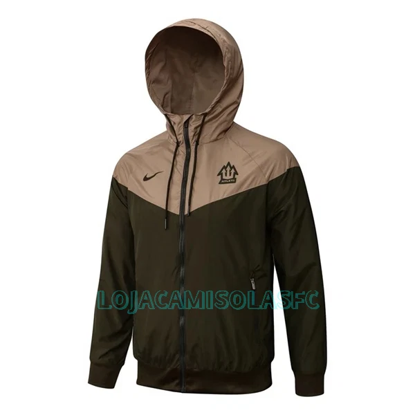 Jaqueta de treino Fato Windrunner Atlético Madrid Homem 2022/23 Verde