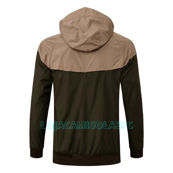 Jaqueta de treino Fato Windrunner Atlético Madrid Homem 2022/23 Verde