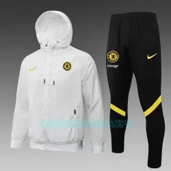 Jaqueta de treino Fato Windrunner Chelsea Homem 2022/23 Branca Jaqueta de treino Fato Windrunner Chelsea Homem 2022/23 Branca