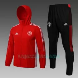 Jaqueta de treino Fato Windrunner Manchester United Homem 2022/23 Vermelha Jaqueta de treino Fato Windrunner Manchester United Homem 2022/23 Vermelha