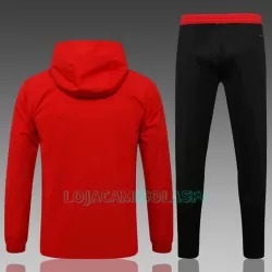 Jaqueta de treino Fato Windrunner Manchester United Homem 2022/23 Vermelha