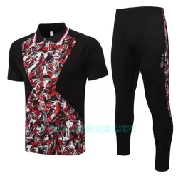 Polo de Treino AC Milan Homem 2022/23 Preto Vermelho Polo de Treino AC Milan Homem 2022/23 Preto Vermelho