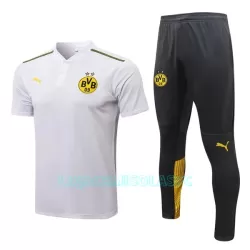 Polo de Treino BVB Borussia Dortmund Homem 2022/23 Branca Polo de Treino BVB Borussia Dortmund Homem 2022/23 Branca