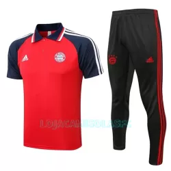 Polo de Treino FC Bayern de Munique Homem 2022/23 Azul Vermelho Polo de Treino FC Bayern de Munique Homem 2022/23 Azul Vermelho
