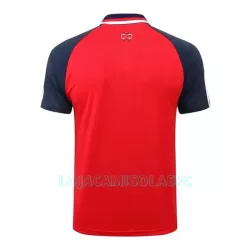 Polo de Treino FC Bayern de Munique Homem 2022/23 Azul Vermelho