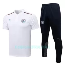 Polo de Treino Manchester City Homem 2022/23 Branca Polo de Treino Manchester City Homem 2022/23 Branca