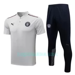 Polo de Treino Manchester City Homem 2022/23 Cinza Claro Polo de Treino Manchester City Homem 2022/23 Cinza Claro