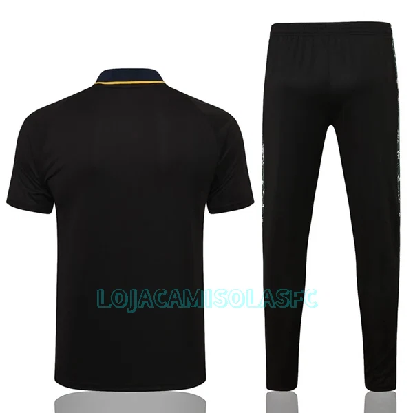 Polo de Treino Manchester City Homem 2022/23 Preto Verde