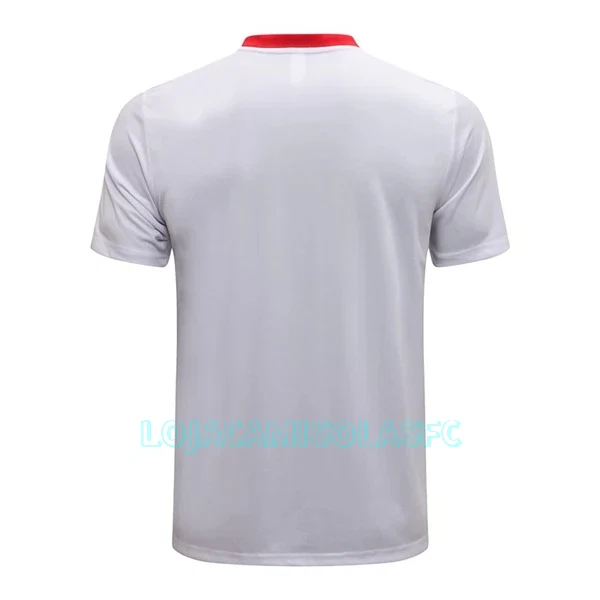 Polo de Treino Manchester United Homem 2022/23 Branca